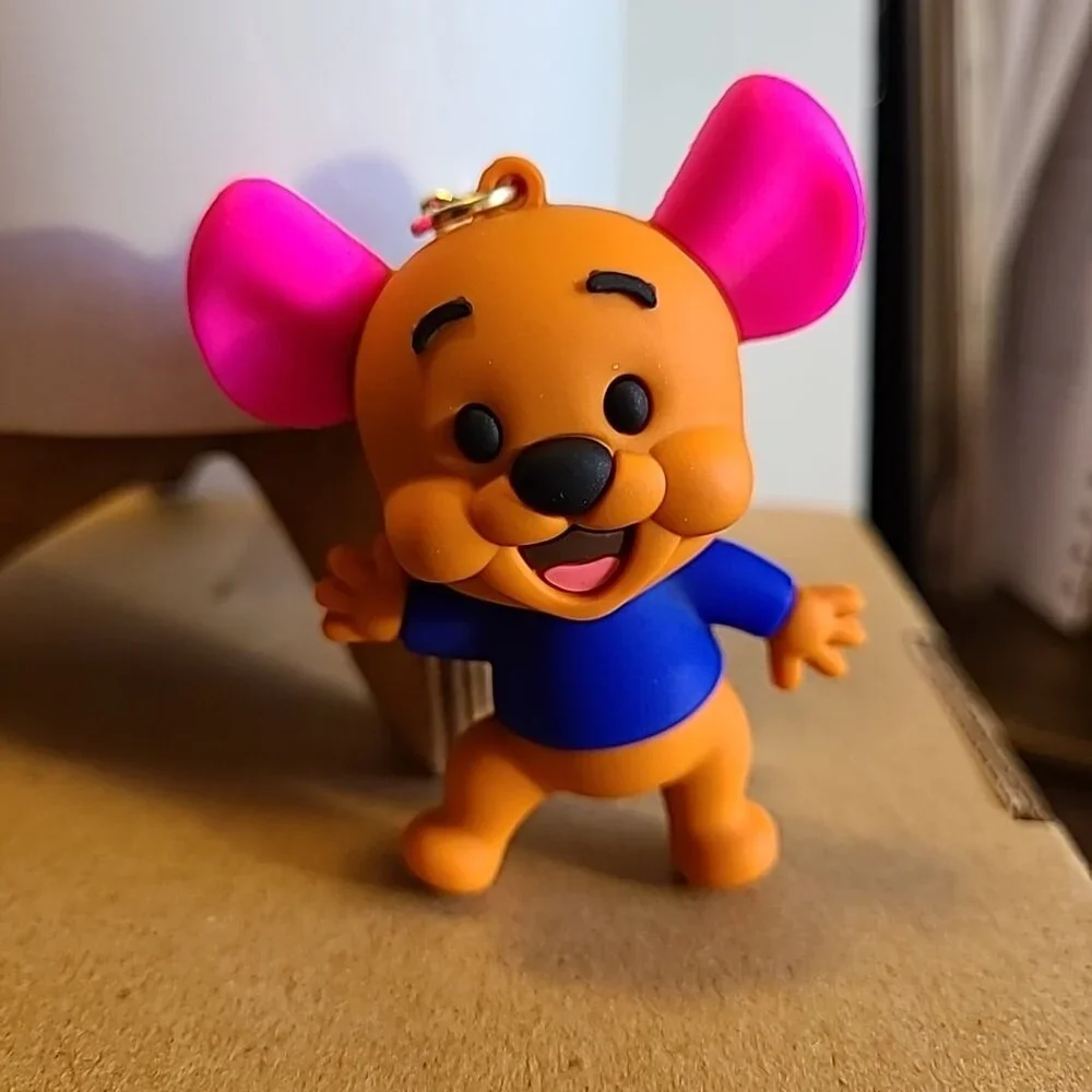 Unbranded Cartoon Character Keychain Unisex‎ Multi-Color NWOT Collectible Auto